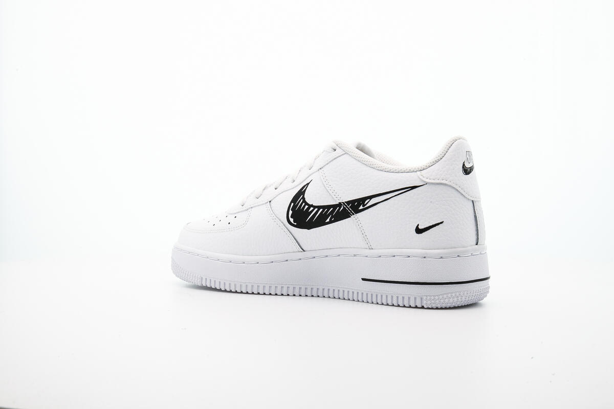 Nike Air Force 1 Low White (GS) - Image 9