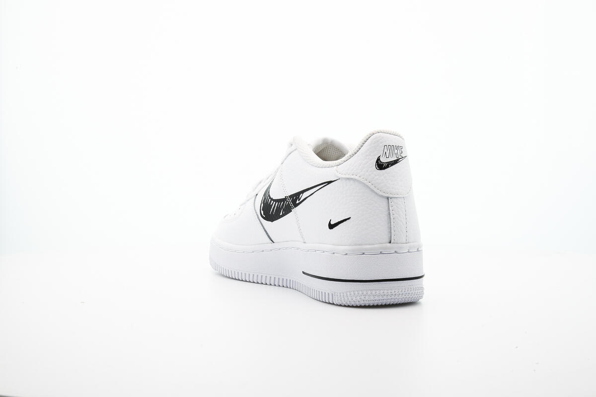 Nike Air Force 1 Low White (GS) - Image 10