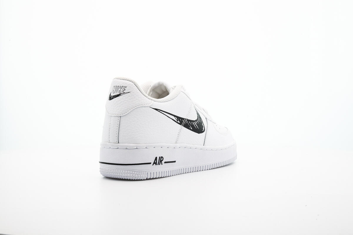 Nike Air Force 1 Low White (GS) - Image 12