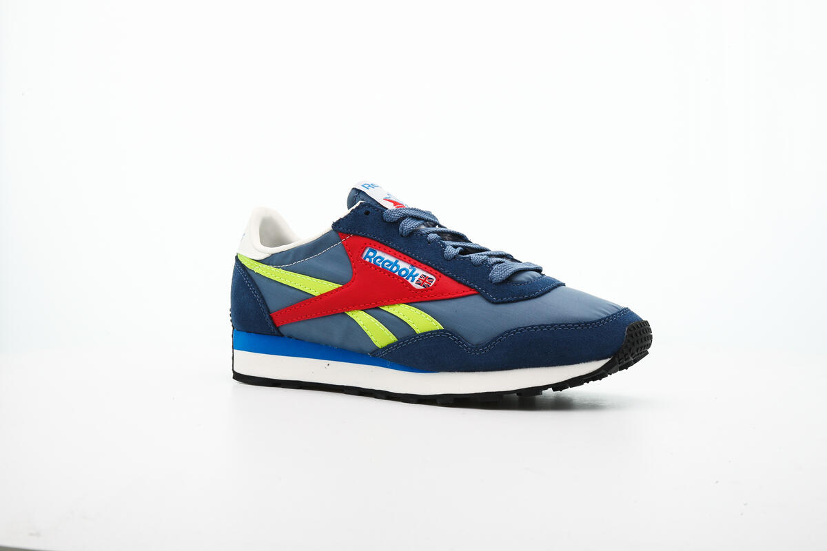 Reebok Aztec II (Blau / Rot / Gelb) - Image 9