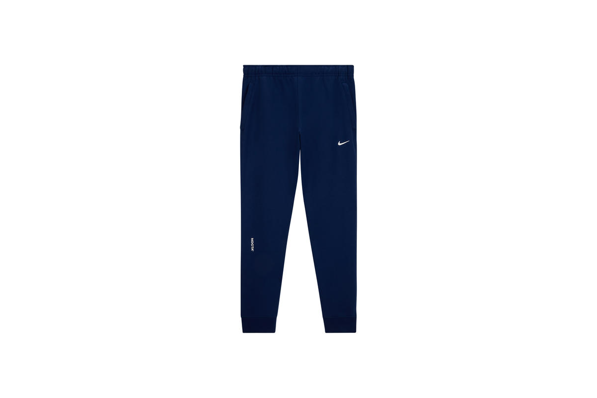 Nike x NOCTA Fleece Pant Essentials - Blue Void / White - Image 2