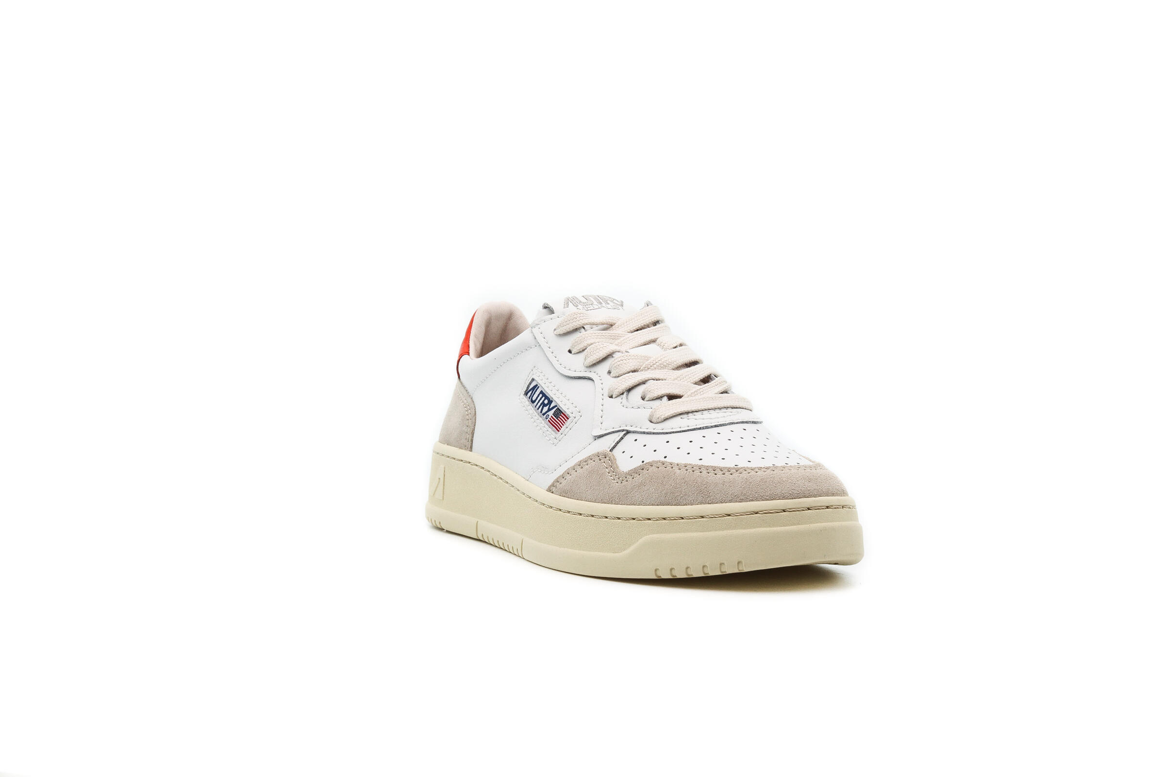 Autry Action Shoes WMNS MEDALIST LOW RED-WHITE