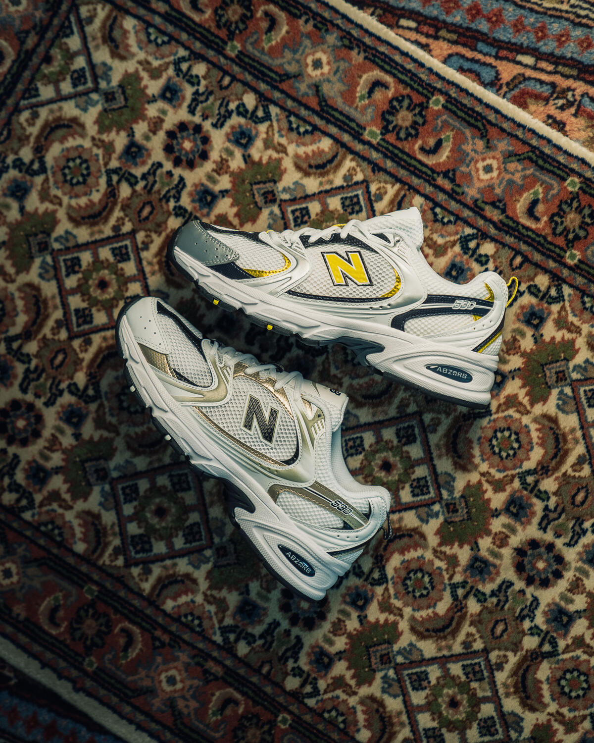 New Balance MR 530 White / Yellow - Image 14