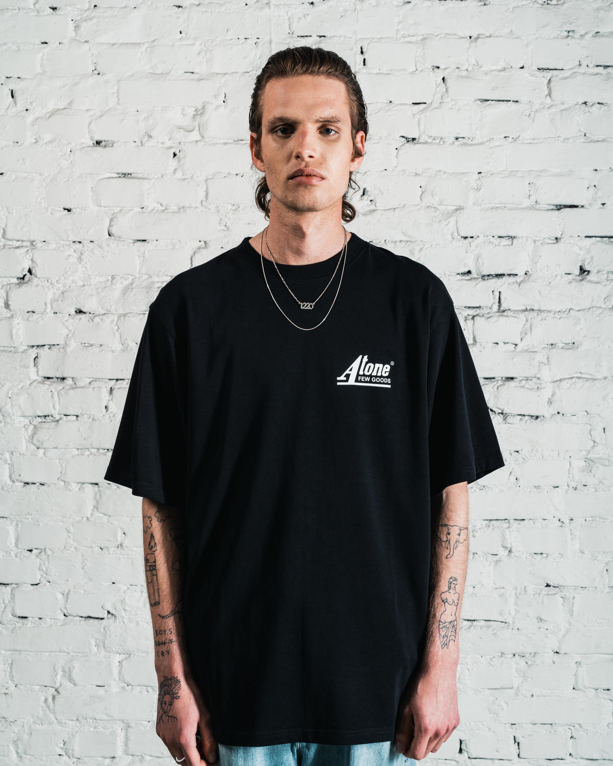 Afew Goods x Atone LIFE&Death TEE "Black" - Image 2
