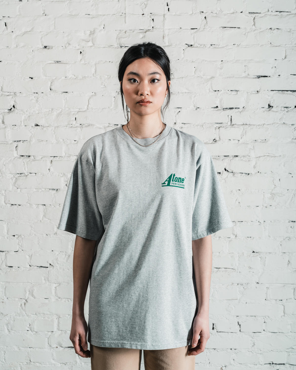 Afew Goods x Atone LIFE & Death TEE "Grey" - Image 4