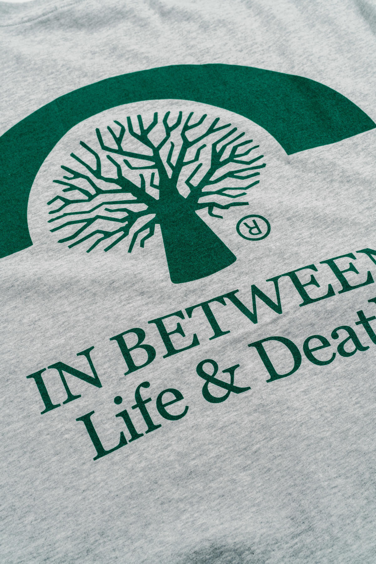 Afew Goods x Atone LIFE & Death TEE "Grey" - Image 7