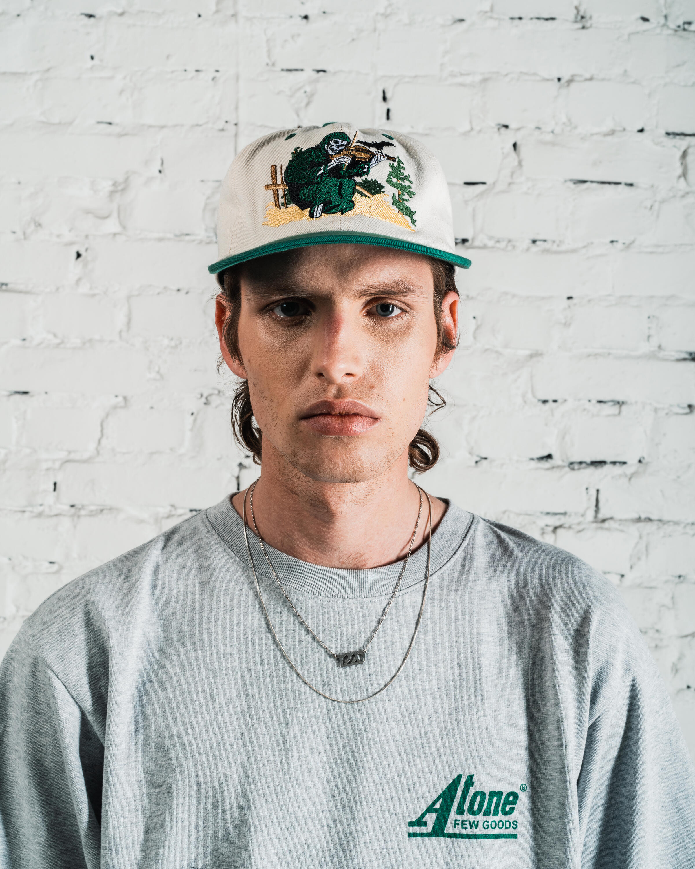 Afew Goods x ATONE VIOLIN REAPER CAP "OFFWHITE"