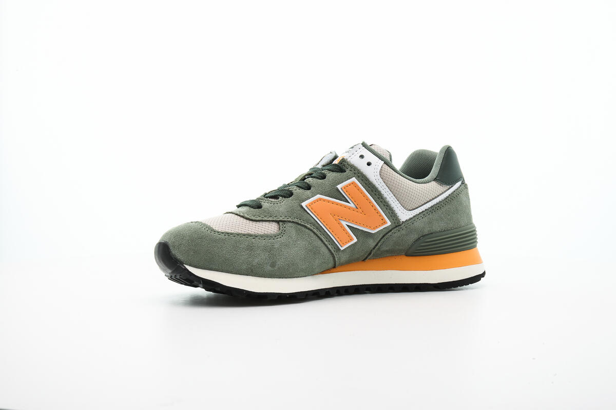 New Balance U 574 BGR Sko Grønn - Image 11