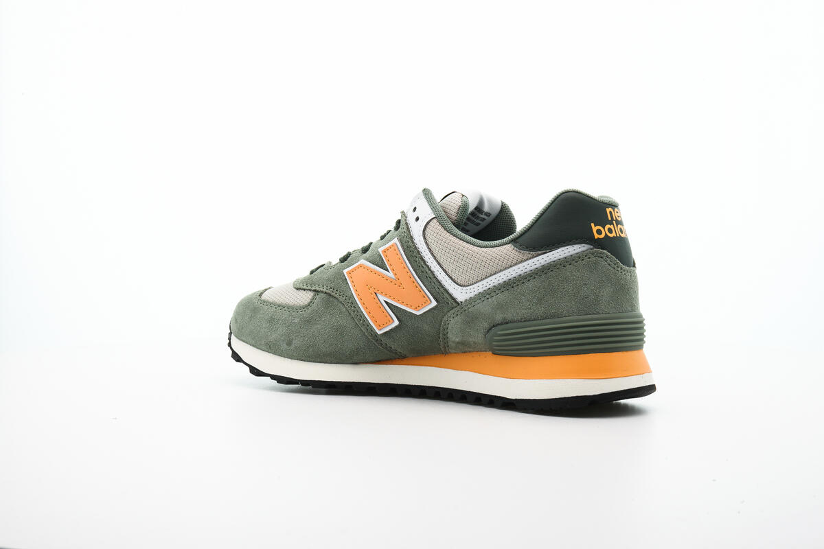 New Balance U 574 BGR Sko Grønn - Image 13