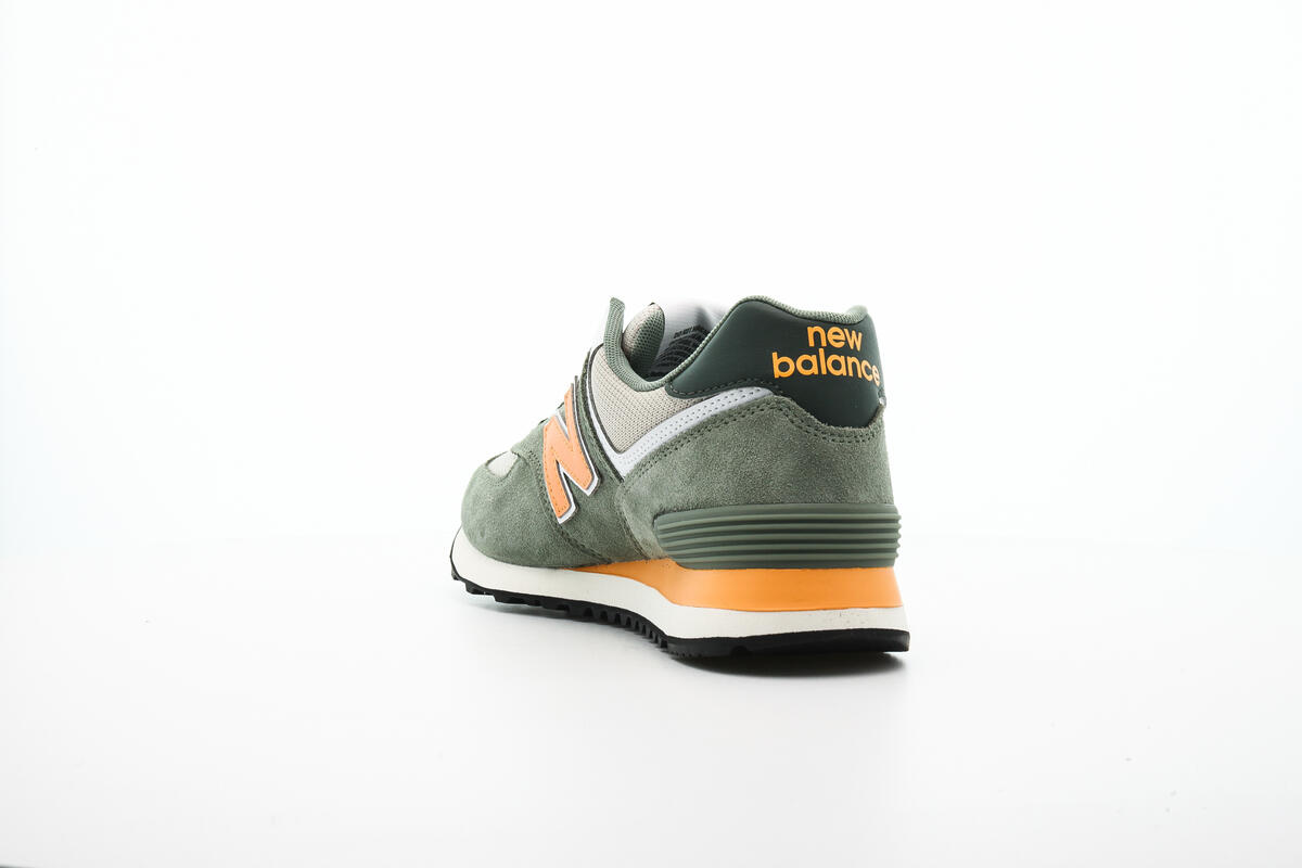 New Balance U 574 BGR Sko Grønn - Image 14