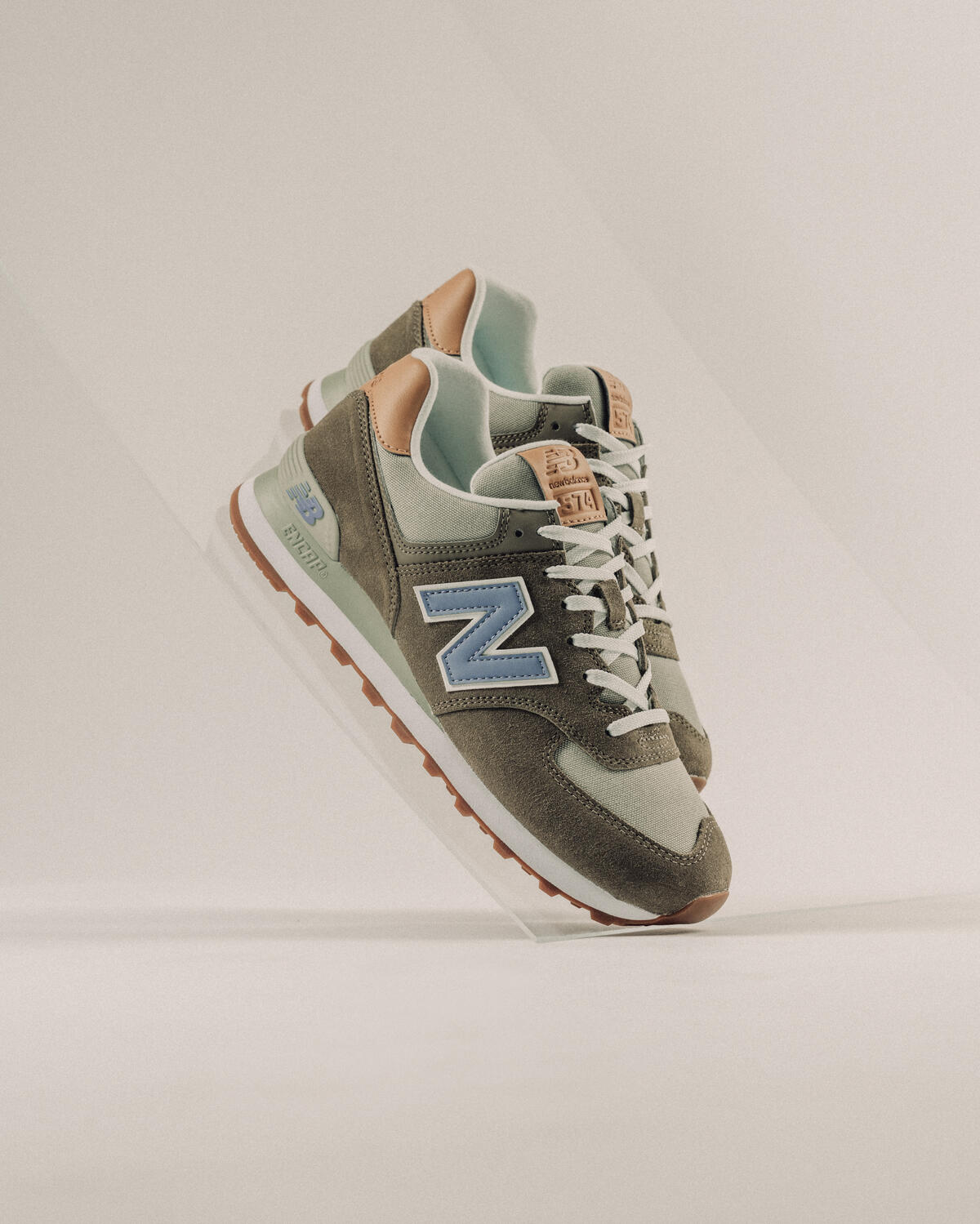 New Balance ML574NT2 (Grau / Blau) - Image 14