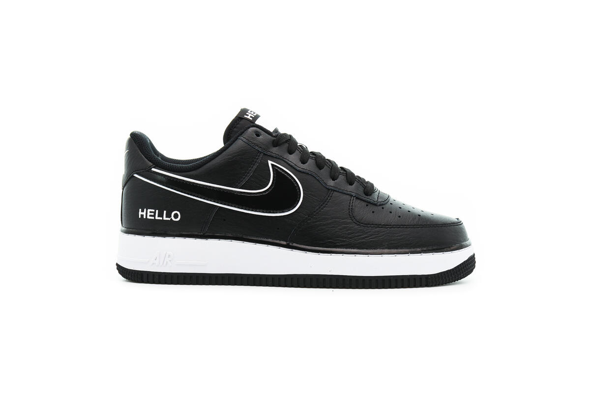 Nike Air Force 1 Low Black / Black - White - Image 17