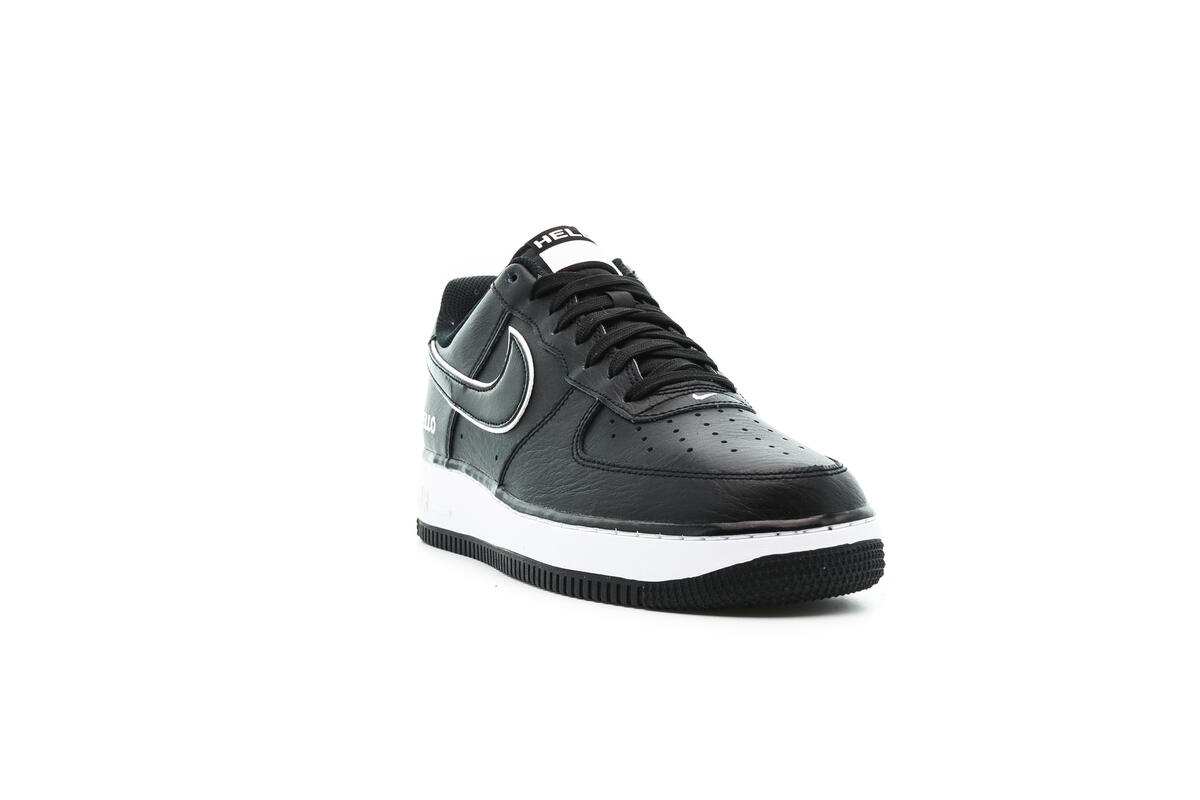 Nike Air Force 1 Low Black / Black - White - Image 19