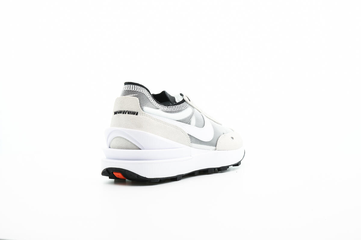 nike waffle one summit white white black orange