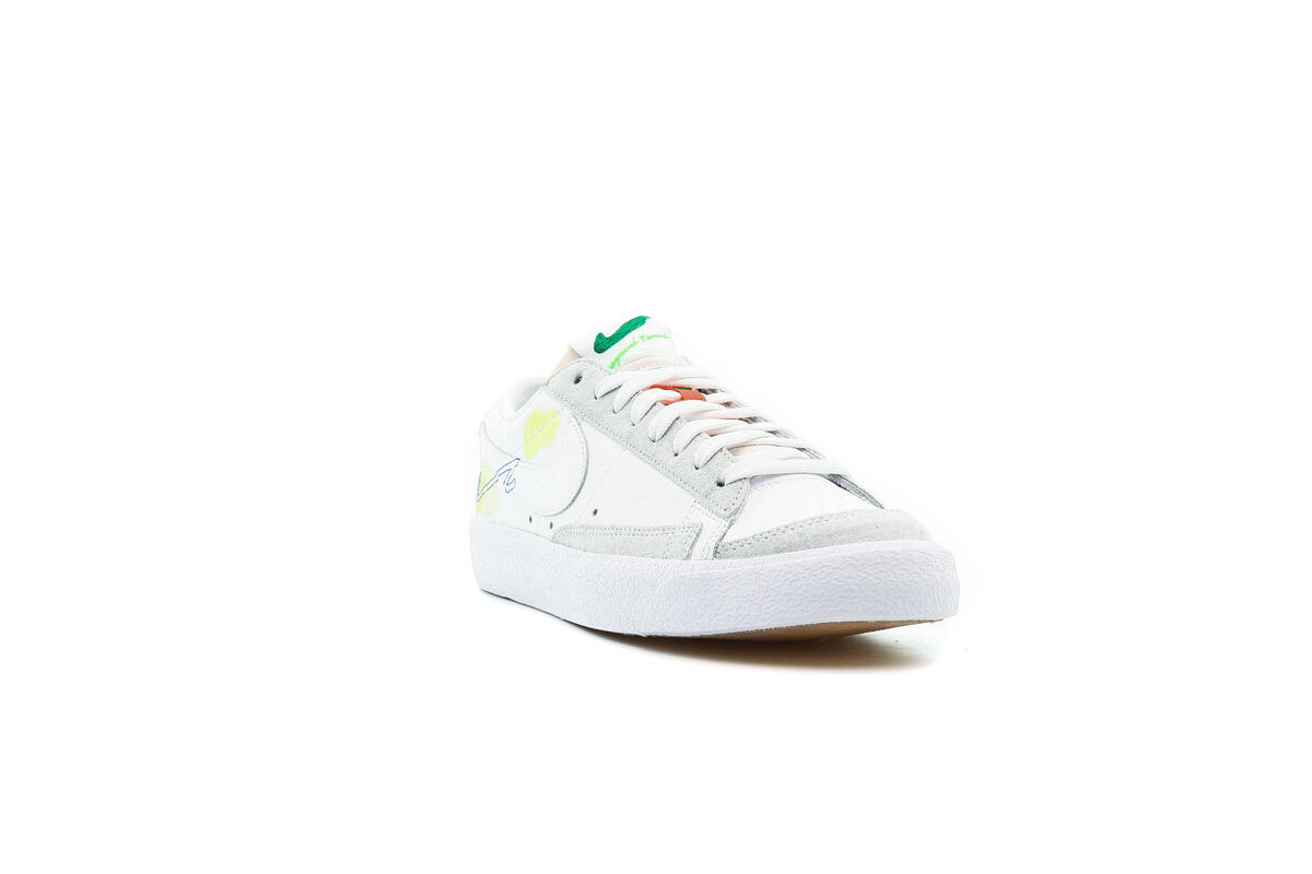 Nike x Mayumi Yamase Mens Flyleather Blazer Low '77 Shoes 'White' - Image 19
