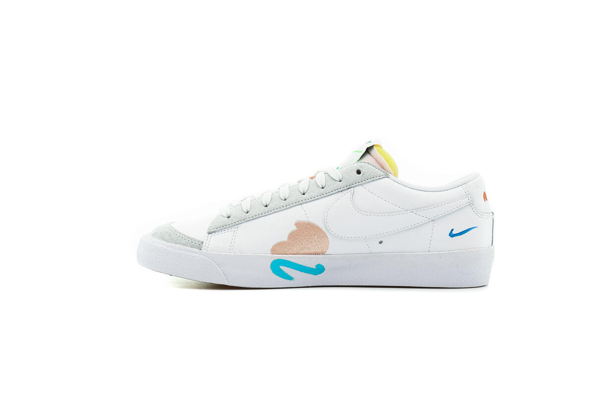 Nike x Mayumi Yamase Mens Flyleather Blazer Low '77 Shoes 'White' - Image 23