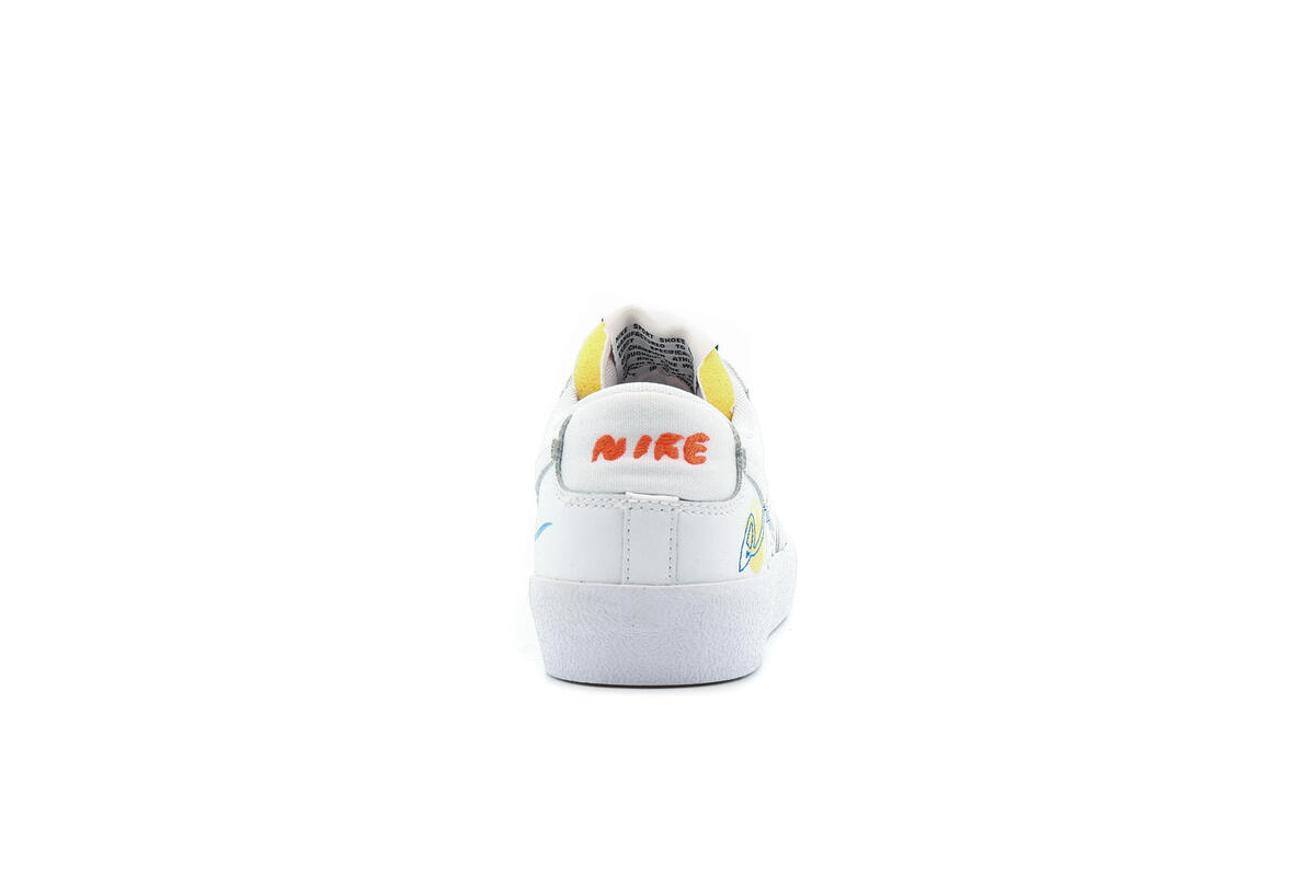Nike x MAYUMI YAMASE FLYLEATHER BLAZER x Mayumi Yamase Mens Flyleather Blazer Low '77 Shoes 'White' - Image 26
