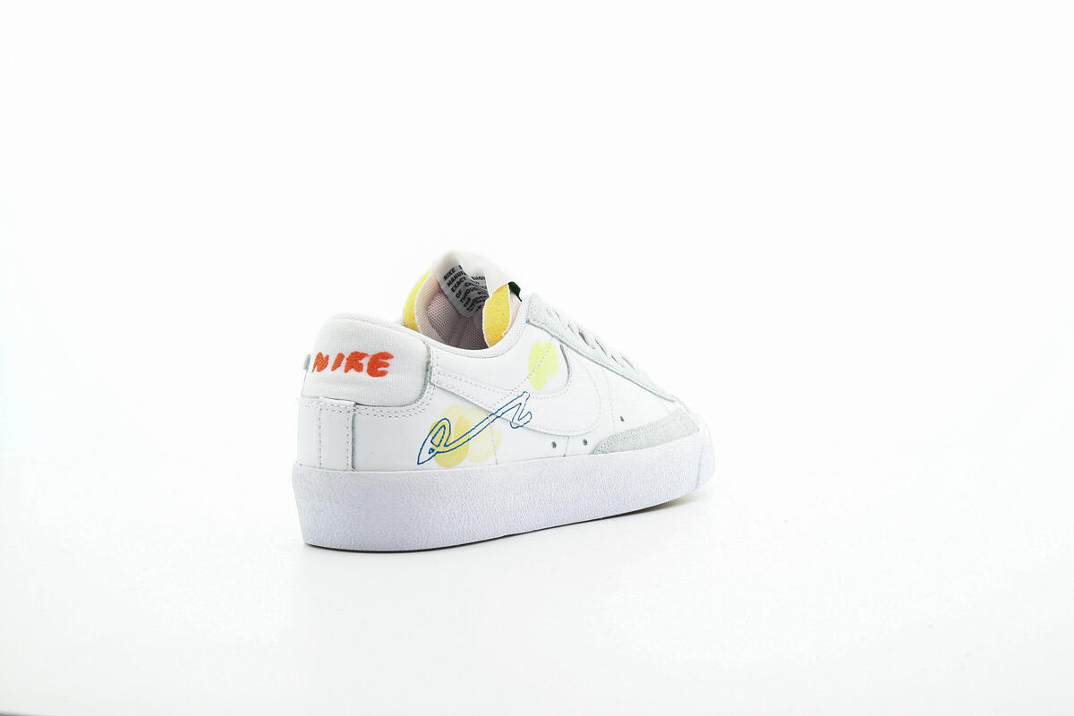 Nike x MAYUMI YAMASE FLYLEATHER BLAZER x Mayumi Yamase Mens Flyleather Blazer Low '77 Shoes 'White' - Image 27