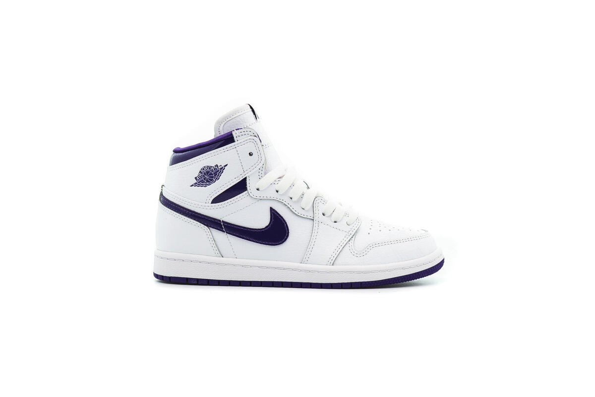 Air Jordan 1 High 'Court Purple' (Pre-School) (PS) - Image 3