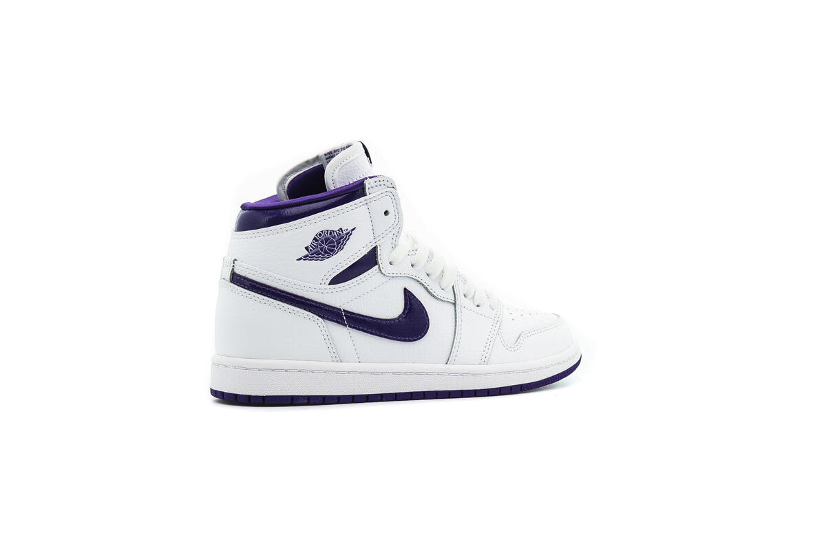 Air Jordan 1 High 'Court Purple' (Pre-School) (PS) - Image 14