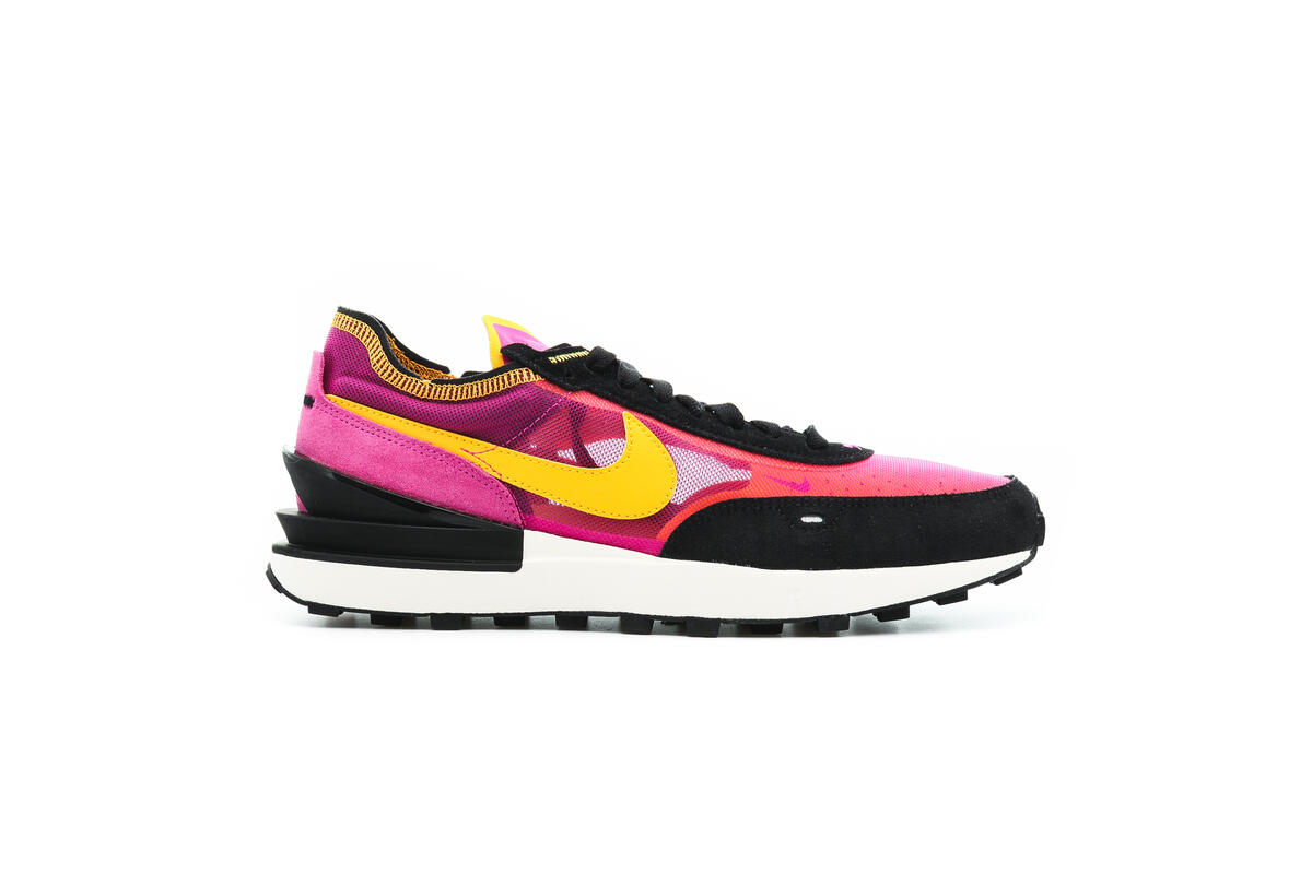 Nike Waffle One Active Fuchsia / University Gold - Black - Image 19