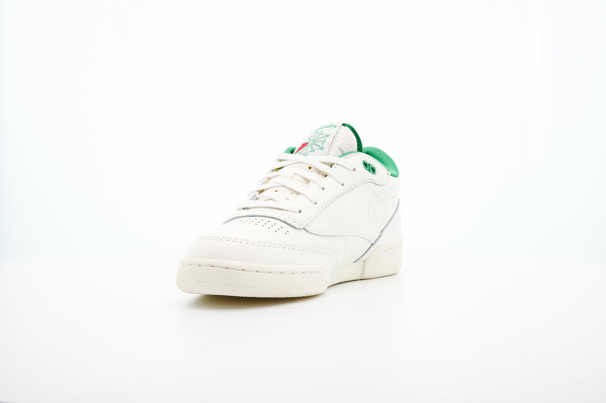 Reebok Club C Mid II - Chalk/Green - Image 21