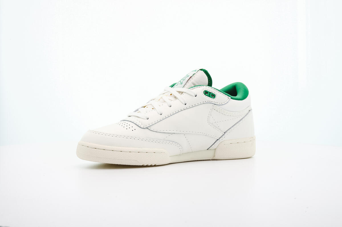 Reebok Club C Mid II - Chalk/Green - Image 22
