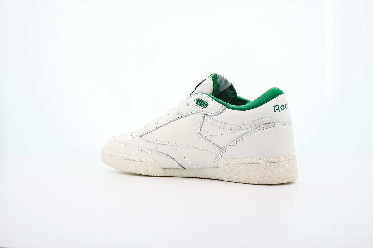 Reebok Club C Mid II - Chalk/Green - Image 24