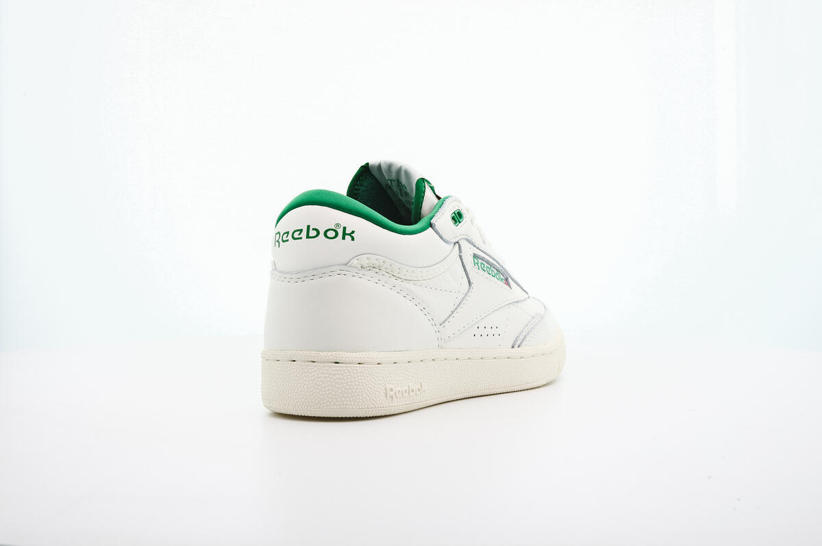 Reebok Club C Mid II - Chalk/Green - Image 27