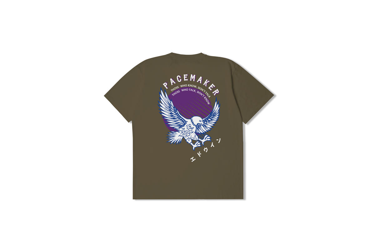 Pacemaker x Edwin Eagle T-Shirt "Green" - Image 3