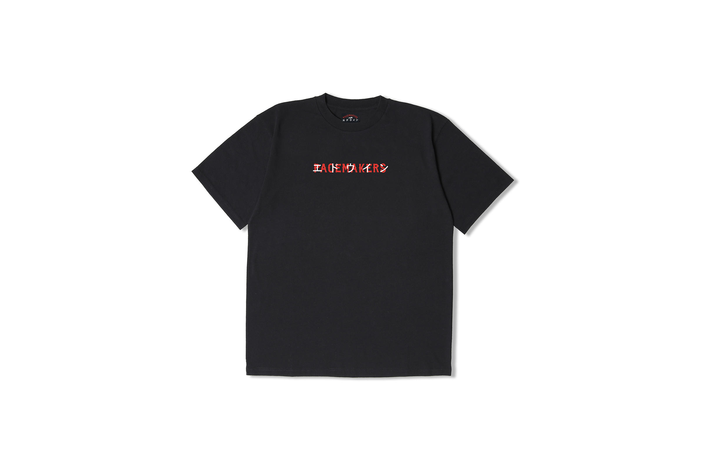 Pacemaker x EDWIN EAGLE T-SHIRT "BLACK"