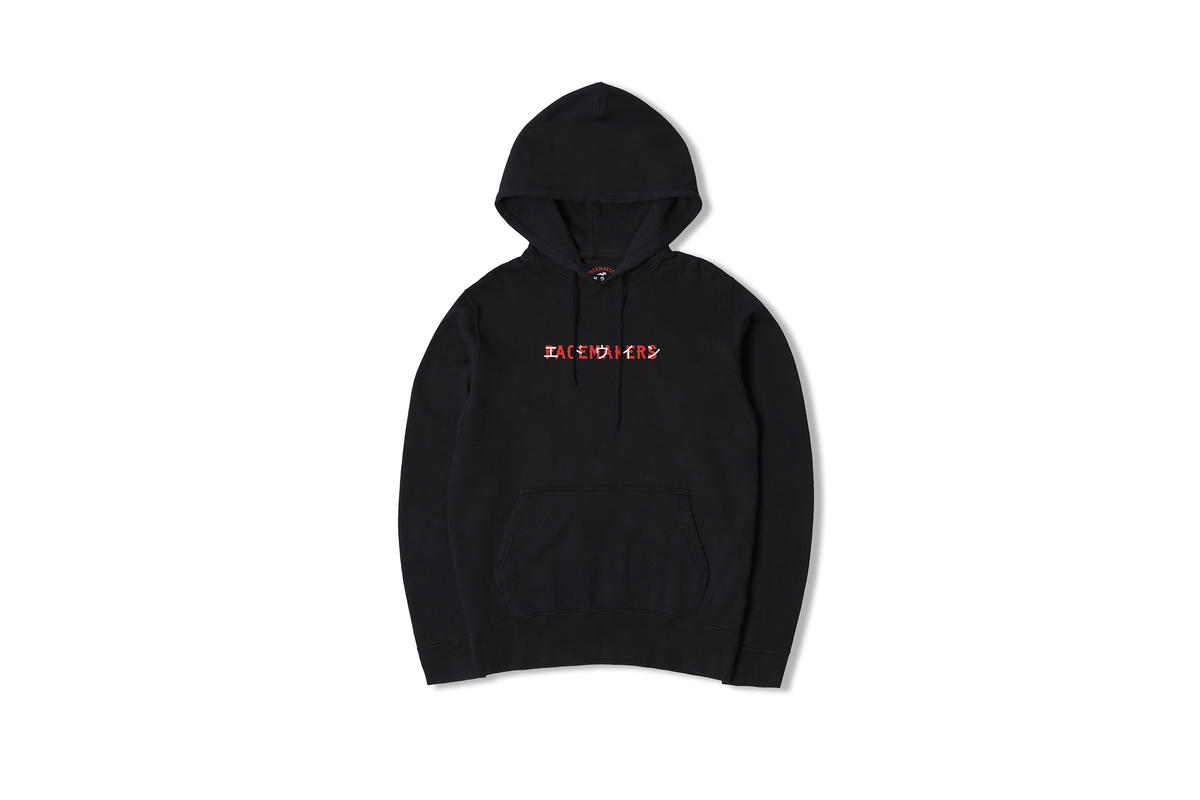 Pacemaker x Edwin Eagle Hoodie Black - Image 2