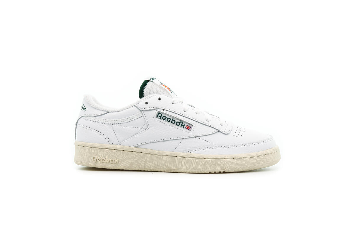 Reebok Club C 85 Terry - Footwear White / Alabaster / Dark Green - Image 8