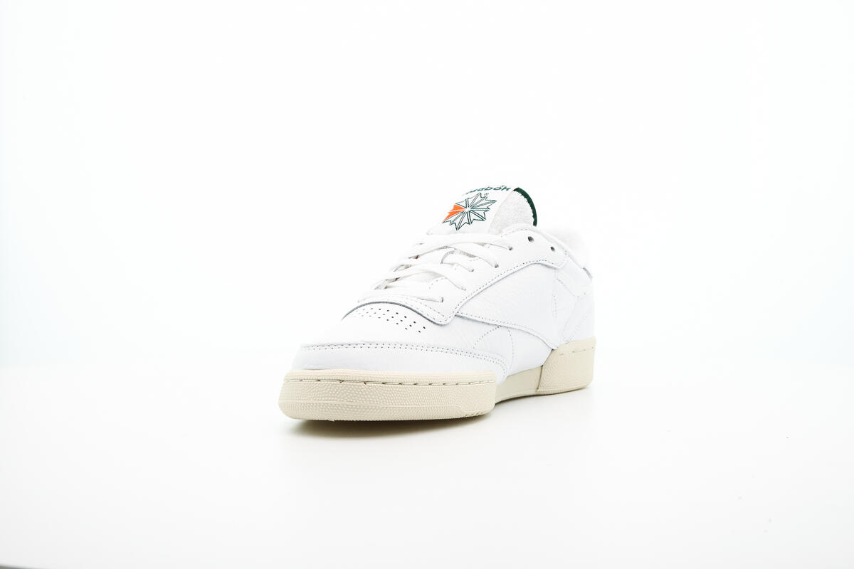 Reebok Club C 85 Terry - Footwear White / Alabaster / Dark Green - Image 12