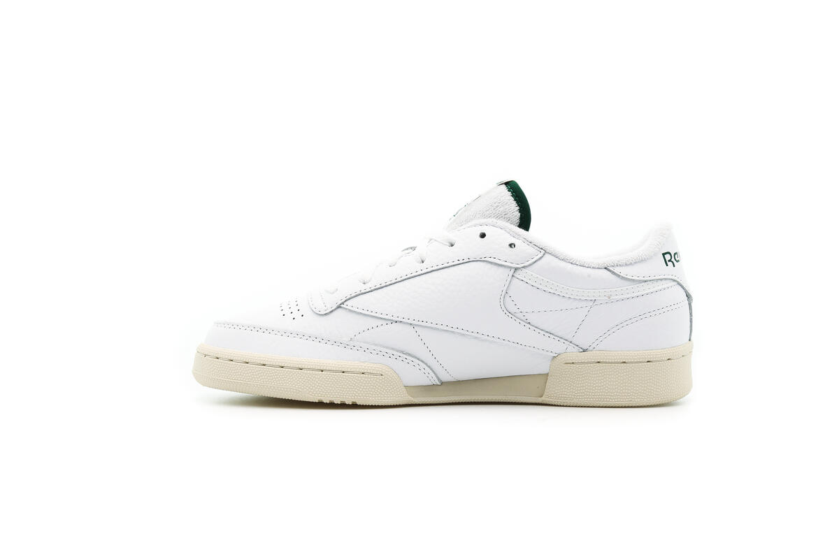 Reebok Club C 85 Terry - Footwear White / Alabaster / Dark Green - Image 14