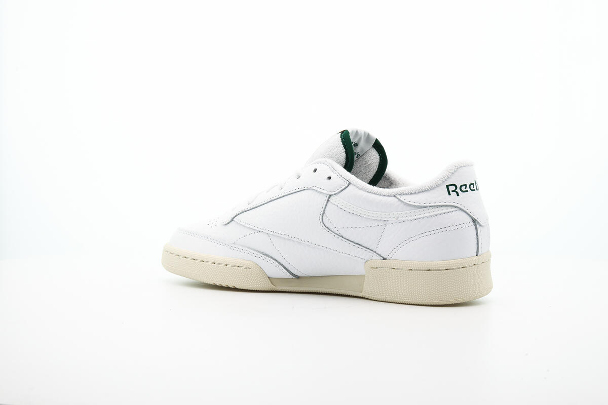 Reebok Club C 85 Terry - Footwear White / Alabaster / Dark Green - Image 15