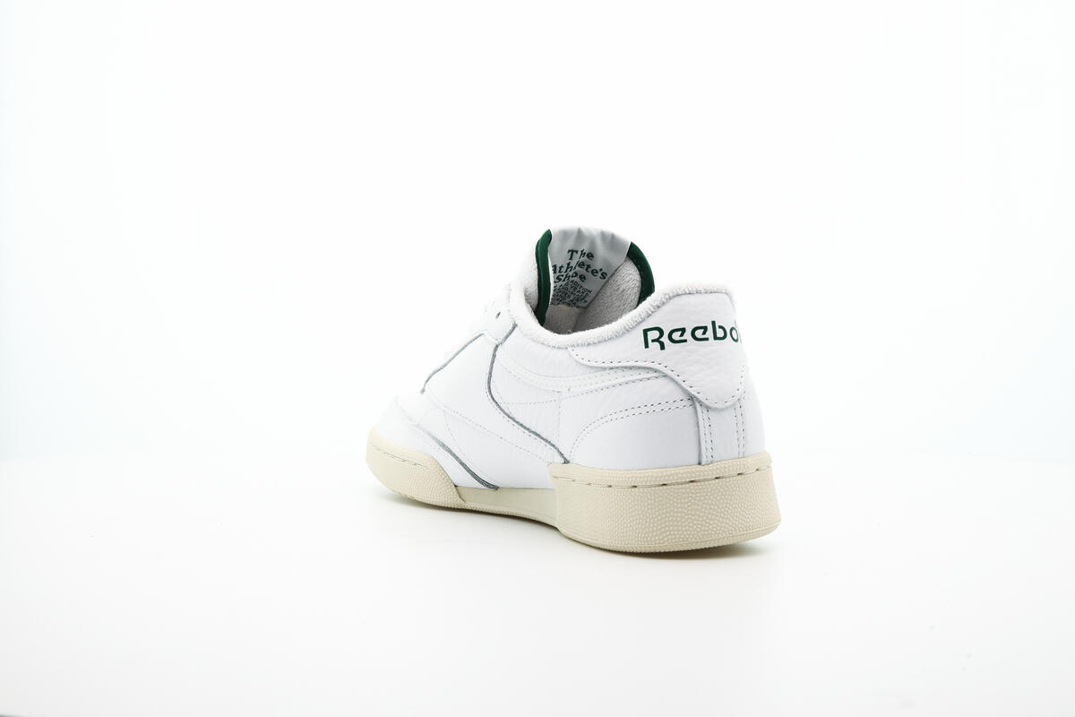 Reebok Club C 85 Terry - Footwear White / Alabaster / Dark Green - Image 16