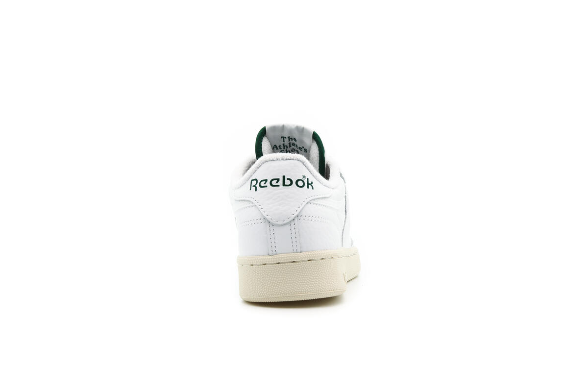 Reebok Club C 85 Terry - Footwear White / Alabaster / Dark Green - Image 17