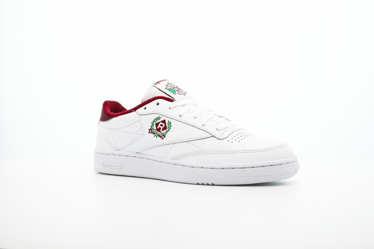 Reebok Mens Club C 85 Shoes 'White' - Image 11