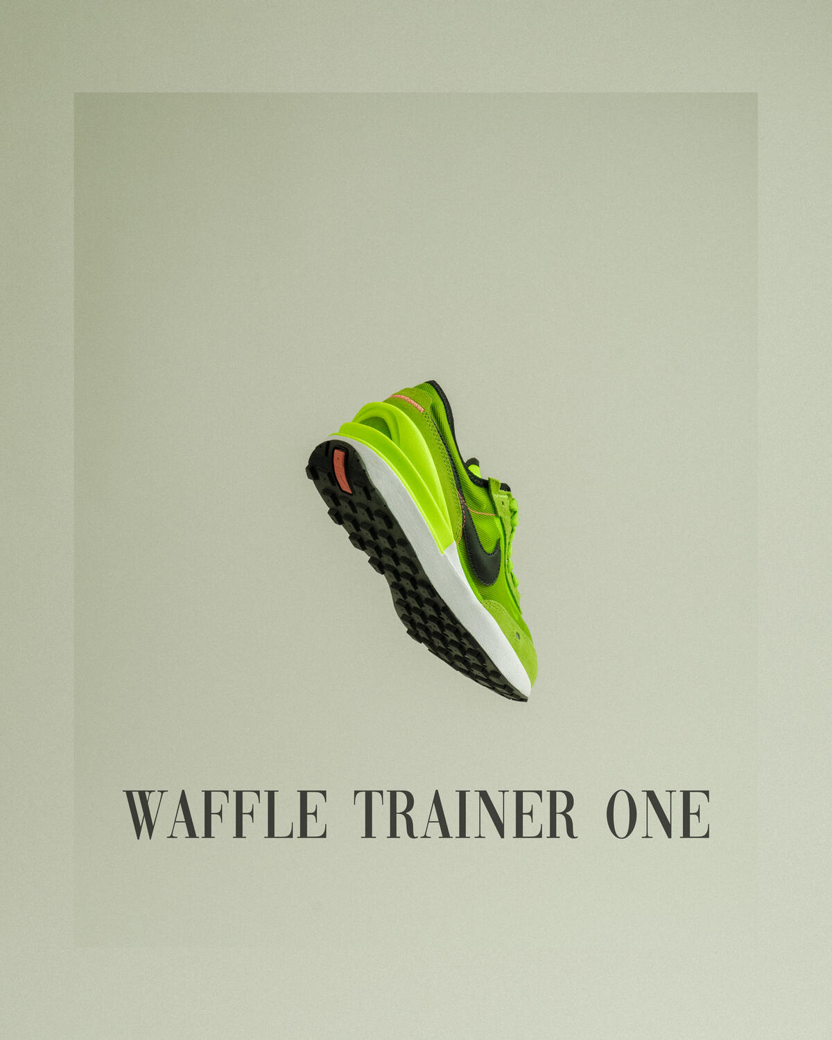 Nike Waffle One Electric Green/Black-MEAN Green - Image 37