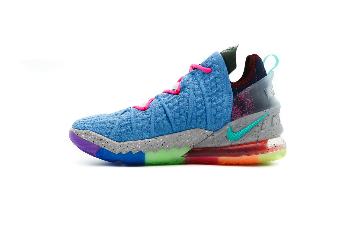 Nike Lebron Xviii University Blue - Image 8