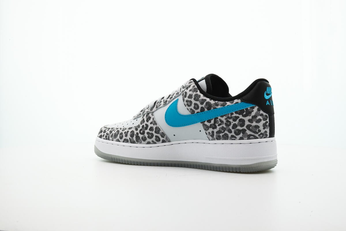 nike air force 1 07 prm worldwide white blue fury