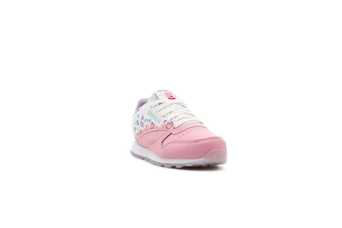 Reebok x Peppa Pig Classic Leather 'Weiß / Rosa' - Image 10