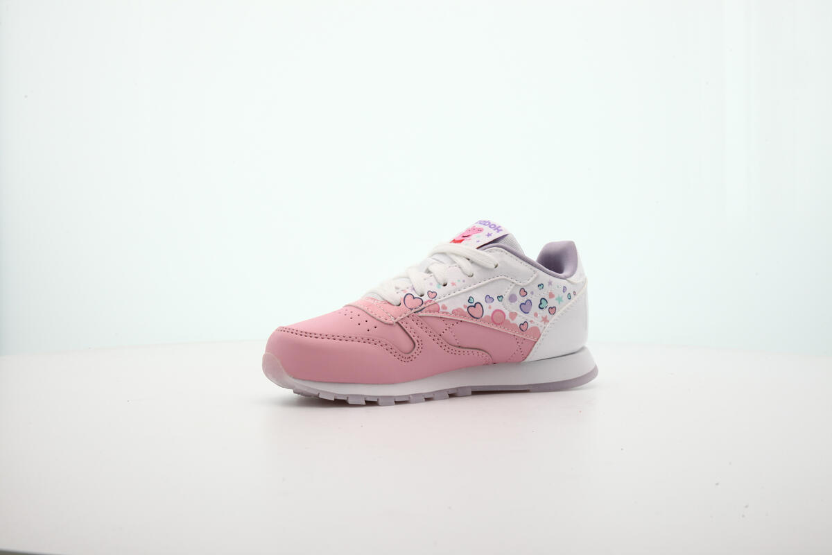 Reebok x Peppa Pig Classic Leather 'Weiß / Rosa' - Image 13