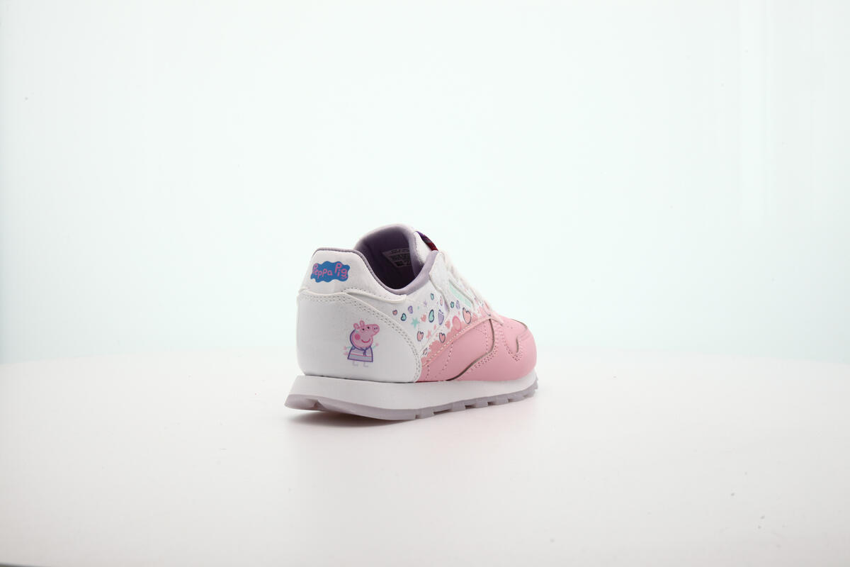Reebok x Peppa Pig Classic Leather 'Weiß / Rosa' - Image 18