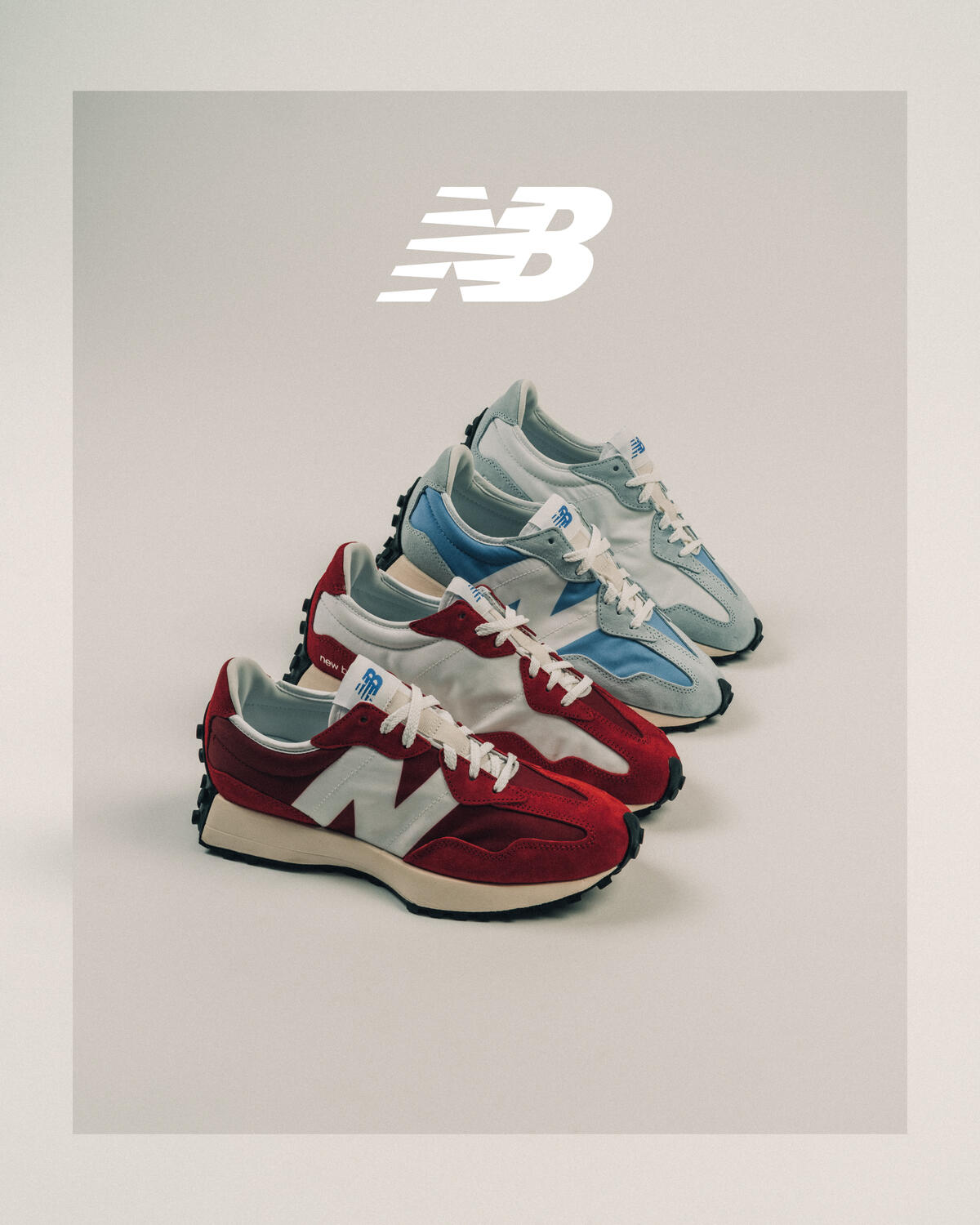 New Balance 327 Red - Image 22