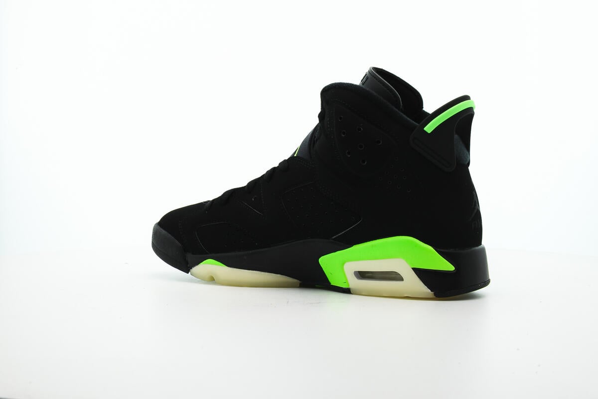 retro 6 black and green