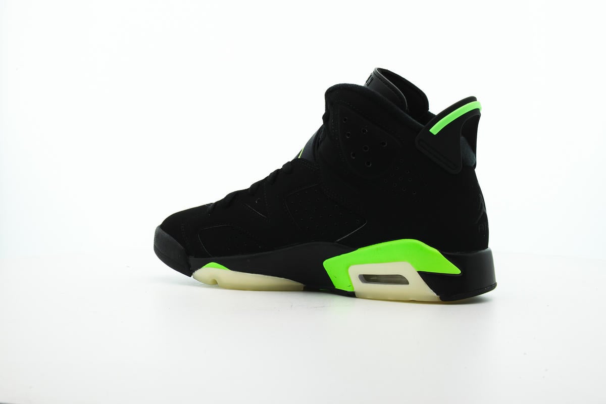 Black and green jordan 6 online