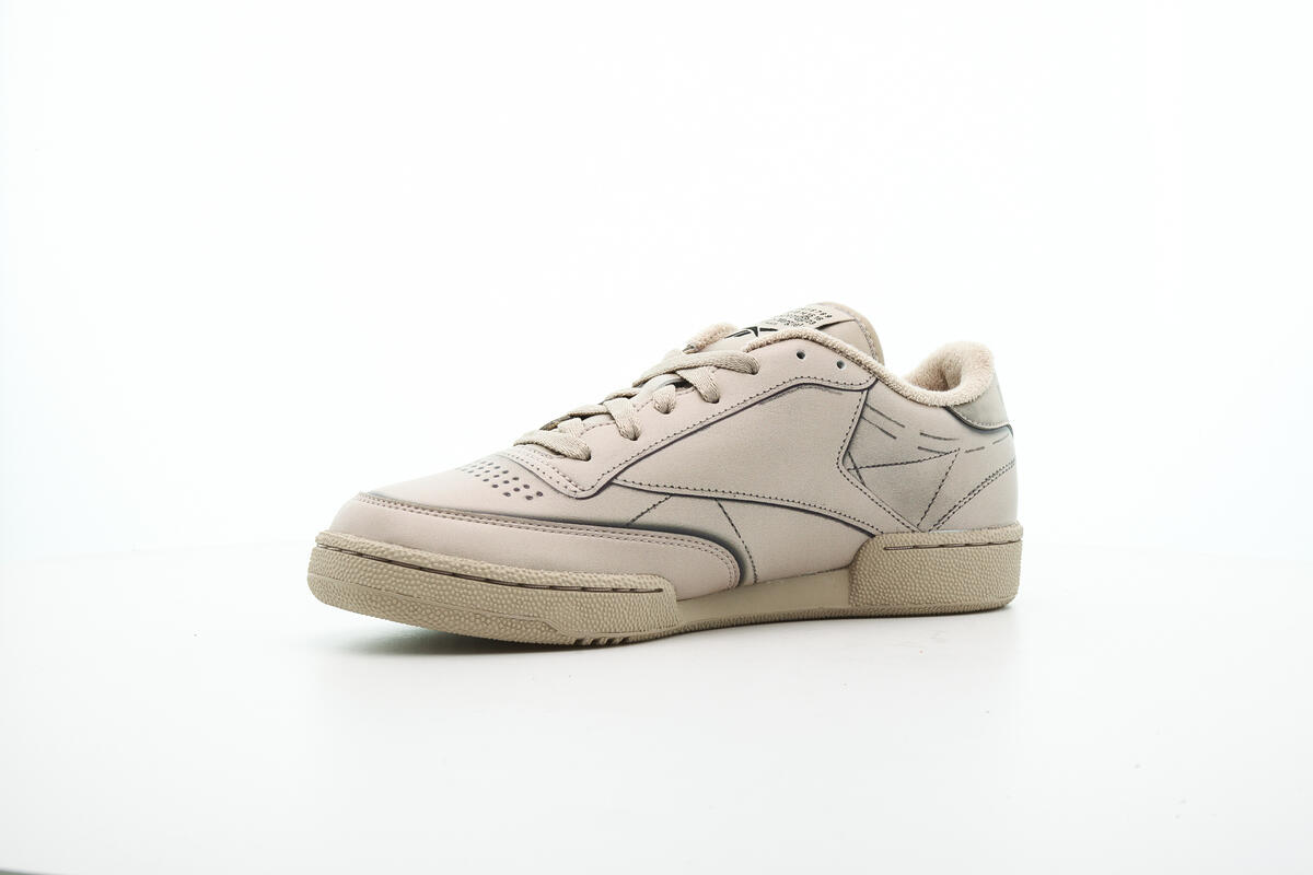 Maison Margiela Club C Trompe Mend Lifestyle Shoe - Tan/Tan - Image 7