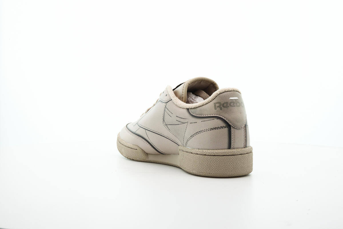 Maison Margiela Club C Trompe Mend Lifestyle Shoe - Tan/Tan - Image 10